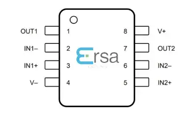 LM358 Pinout